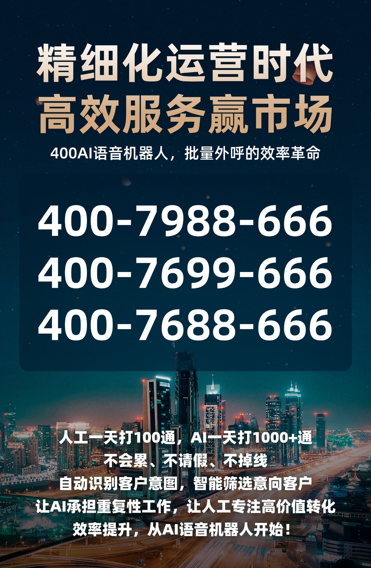 精细化运营时代，高效服务赢市场！